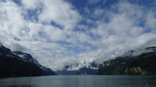 A final look at the view in Brunnen.