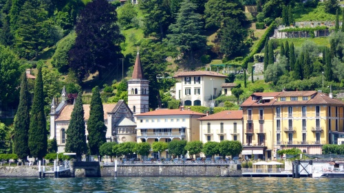 Typical village scene ... Lake Como